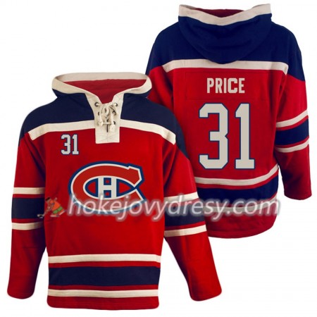Montreal Canadiens Carey Price 31 Červená Sawyer Mikiny Hooded - Pánské
